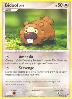 Bidoof Lv.10⁣ - Diamond & Pearl⁣ (Common)⁣ [70]