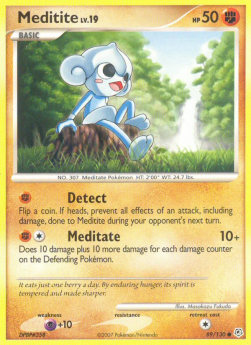 Meditite Lv.19⁣ - Diamond & Pearl⁣ (Common)⁣ [89]