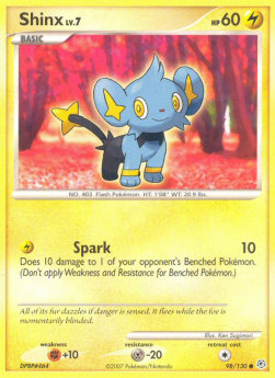Shinx Lv.7⁣ - Diamond & Pearl⁣ (Common)⁣ [98]
