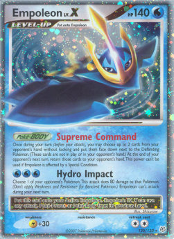 Empoleon LV.X⁣ - Diamond & Pearl⁣ (Ultra Rare)⁣ [120]