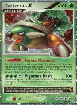 Torterra LV.X⁣ - Diamond & Pearl⁣ (Ultra Rare)⁣ [122]