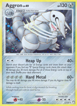 Aggron Lv.49⁣ - Mysterious Treasures⁣ (Holo Rare)⁣ [1]