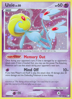 Uxie Lv.50⁣ - Mysterious Treasures⁣ (Holo Rare)⁣ [18]