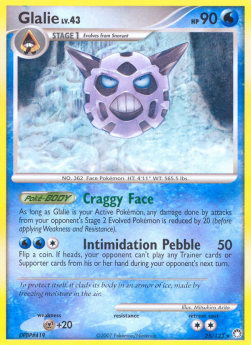Glalie Lv.43⁣ - Mysterious Treasures⁣ (Rare)⁣ [25]