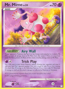 Mr. Mime Lv.33⁣ - Mysterious Treasures⁣ (Rare)⁣ [30]