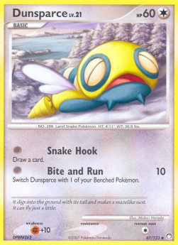 Dunsparce Lv.21⁣ - Mysterious Treasures⁣ (Uncommon)⁣ [47]