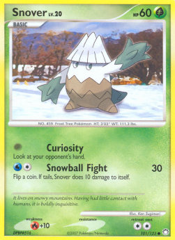 Snover Lv.20⁣ - Mysterious Treasures⁣ (Common)⁣ [101]