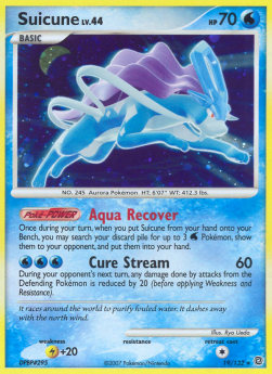 Suicune Lv.44⁣ - Secret Wonders⁣ (Holo Rare)⁣ [19]