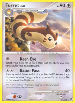 Furret Lv.35⁣ - Secret Wonders⁣ (Rare)⁣ [27]