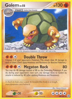 Golem Lv.52⁣ - Secret Wonders⁣ (Rare)⁣ [29]