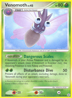 Venomoth Lv.42⁣ - Secret Wonders⁣ (Uncommon)⁣ [73]