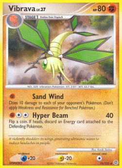 Vibrava Lv.37 - Secret Wonders (Uncommon) [SW-74]