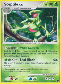 Sceptile Lv.52⁣ - Great Encounters⁣ (Holo Rare)⁣ [8]