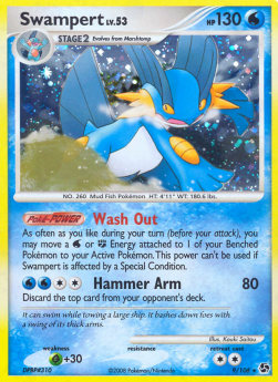 Swampert Lv.53⁣ - Great Encounters⁣ (Holo Rare)⁣ [9]