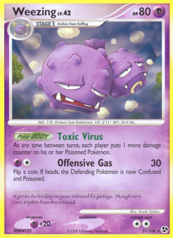Weezing Lv.42⁣ - Great Encounters⁣ (Rare)⁣ [31]
