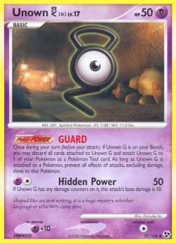 Unown [G] Lv.17⁣ - Great Encounters⁣ (Uncommon)⁣ [57]