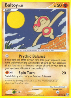 Baltoy Lv.11⁣ - Great Encounters⁣ (Common)⁣ [60]