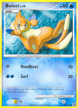Buizel Lv.14⁣ - Great Encounters⁣ (Common)⁣ [61]