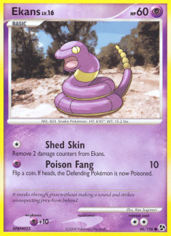 Ekans Lv.16⁣ - Great Encounters⁣ (Common)⁣ [66]
