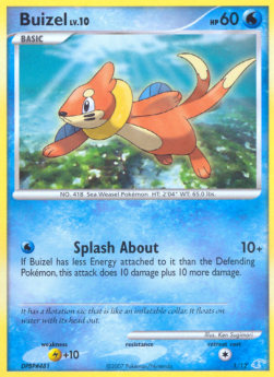 Buizel Lv.10⁣ - DP Trainer Kit⁣ (Common)⁣ [M1]