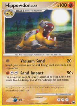 Hippowdon Lv.44 - Majestic Dawn (Rare) [MD-21]