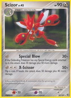 Scizor Lv.42 - Majestic Dawn (Rare) [MD-29]