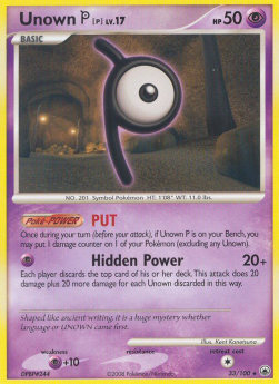 Unown  Lv.17 - Majestic Dawn (Rare) [MD-33]