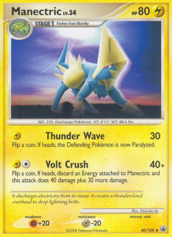 Manectric Lv.34⁣ - Majestic Dawn⁣ (Uncommon)⁣ [40]