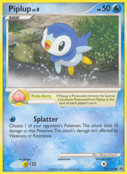 Piplup Lv.8⁣ - Majestic Dawn⁣ (Common)⁣ [72]