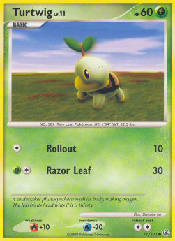 Turtwig Lv.11⁣ - Majestic Dawn⁣ (Common)⁣ [77]
