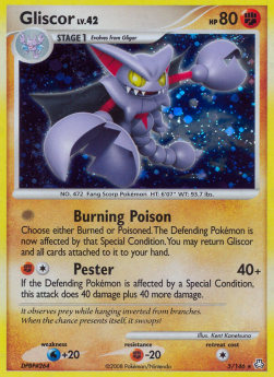 Gliscor Lv.42⁣ - Legends Awakened⁣ (Holo Rare)⁣ [5]