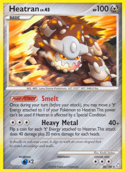 Heatran Lv.45⁣ - Legends Awakened⁣ (Rare)⁣ [30]
