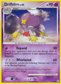 Drifblim Lv.43⁣ - Legends Awakened⁣ (Uncommon)⁣ [53]