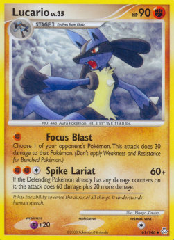 Lucario Lv.35⁣ - Legends Awakened⁣ (Uncommon)⁣ [61]