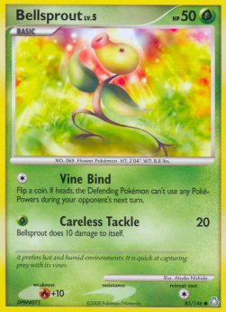 Bellsprout Lv.5⁣ - Legends Awakened⁣ (Common)⁣ [85]