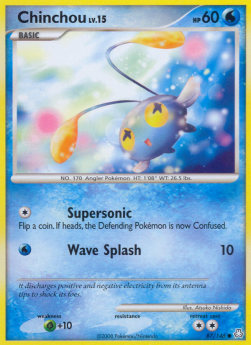 Chinchou Lv.15⁣ - Legends Awakened⁣ (Common)⁣ [87]