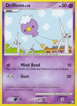 Drifloon Lv.14⁣ - Legends Awakened⁣ (Common)⁣ [92]