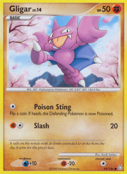 Gligar Lv.14⁣ - Legends Awakened⁣ (Common)⁣ [95]
