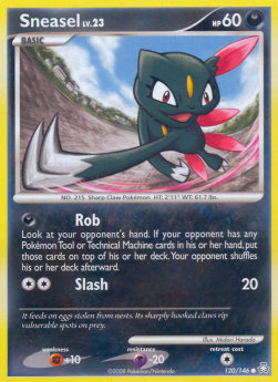 Sneasel Lv.23⁣ - Legends Awakened⁣ (Common)⁣ [120]