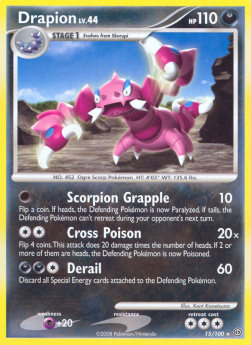 Drapion Lv.44⁣ - Stormfront⁣ (Rare)⁣ [15]