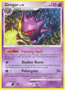Gengar Lv.43⁣ - Stormfront⁣ (Rare)⁣ [18]