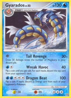Gyarados Lv.52⁣ - Stormfront⁣ (Rare)⁣ [19]