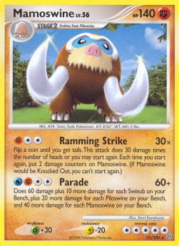 Mamoswine Lv.56⁣ - Stormfront⁣ (Rare)⁣ [21]