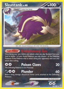 Skuntank Lv.40⁣ - Stormfront⁣ (Rare)⁣ [26]