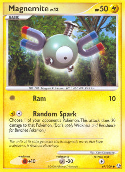 Magnemite Lv.13⁣ - Stormfront⁣ (Common)⁣ [67]