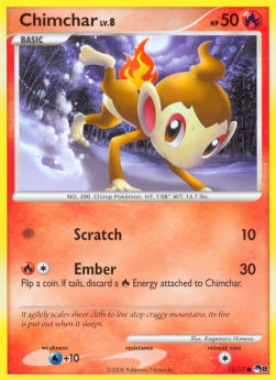 Chimchar Lv.8⁣ - POP Series 8⁣ (Common)⁣ [12]