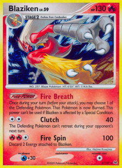 Blaziken Lv.59⁣ - Platinum⁣ (Holo Rare)⁣ [3]
