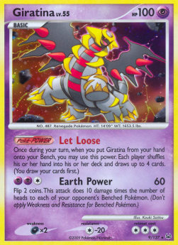 Giratina Lv.55⁣ - Platinum⁣ (Holo Rare)⁣ [9]