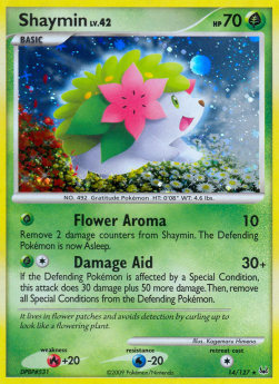 Shaymin Lv.42⁣ - Platinum⁣ (Holo Rare)⁣ [14]