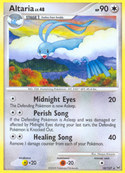 Altaria Lv.48⁣ - Platinum⁣ (Rare)⁣ [18]